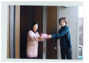 服部　友愛訪問